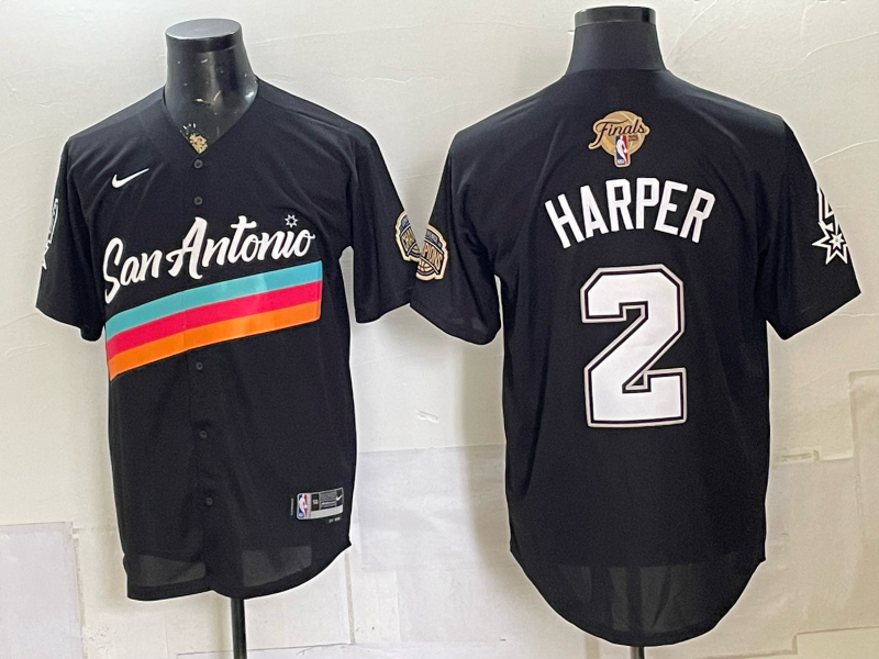 Men Phoenix Suns #2 Harper black Nike 2026 NBA Jersey 0716001
